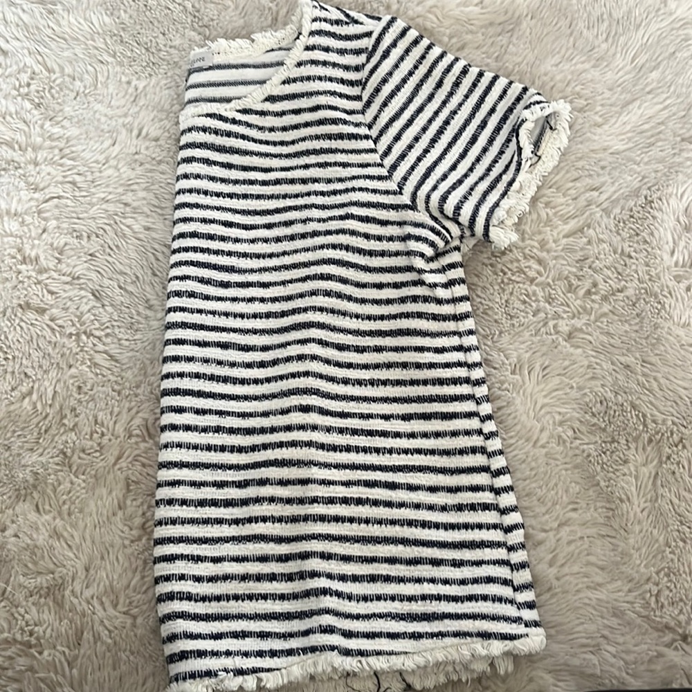 Perfect condition Green Envelope brand stripped short sleeve shirt.